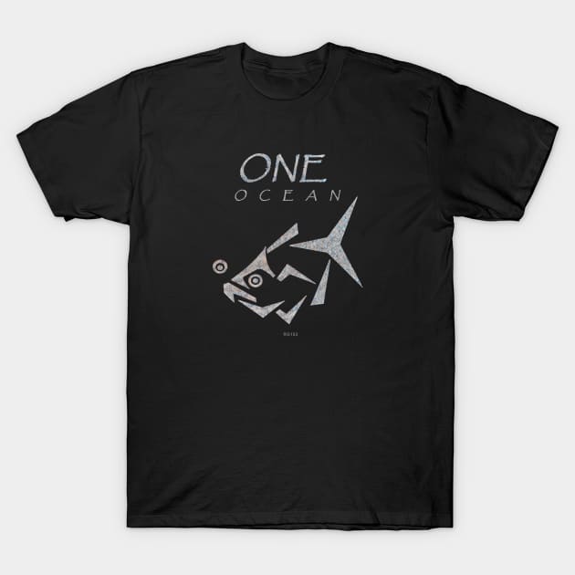 One Ocean, Save the Sea T-Shirt by The Witness